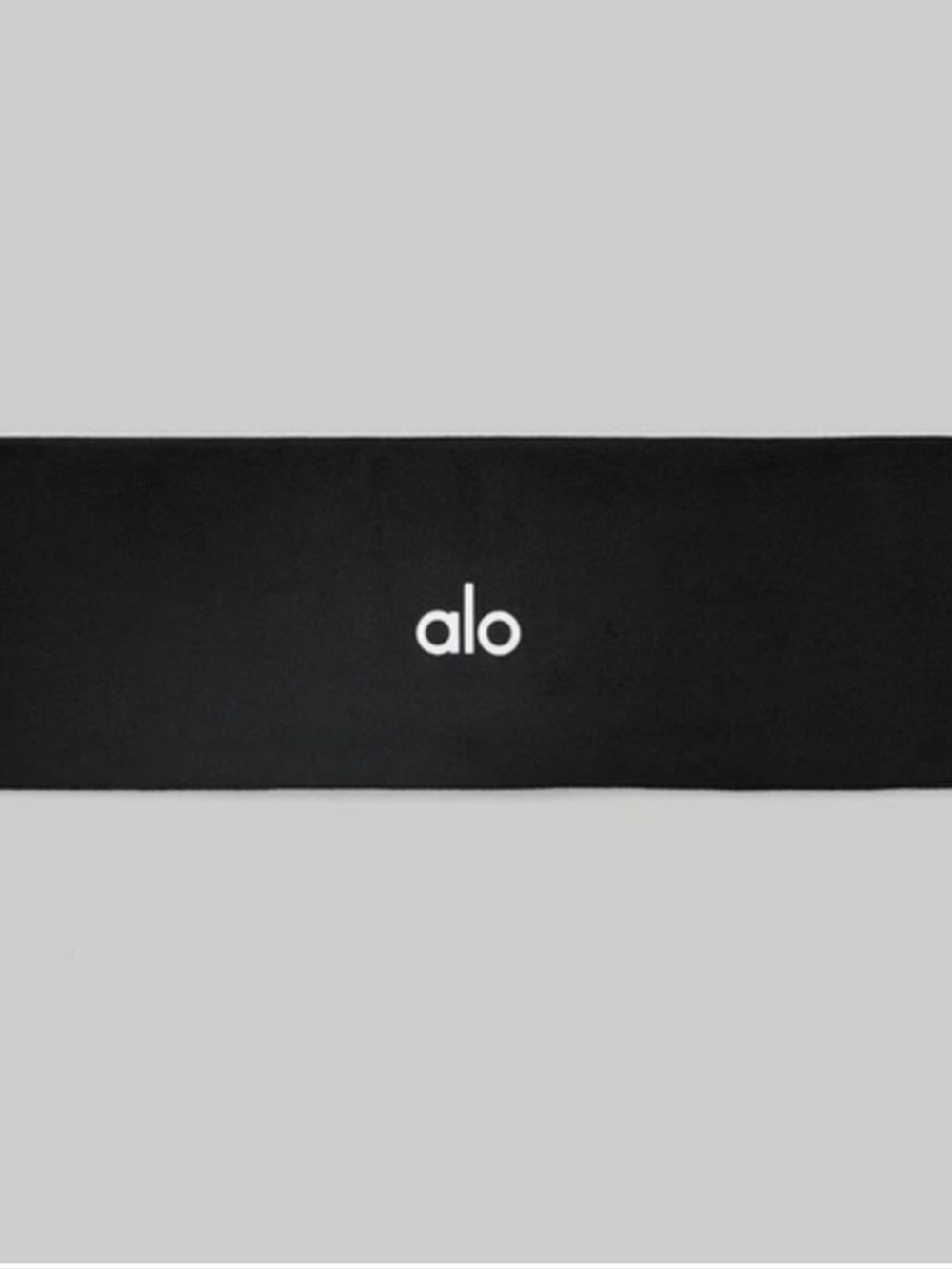 ALO YOGA PERFORMANCE CONQUER HEADBAND NIB BLACK